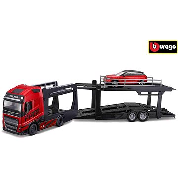 

Bburago 1:43 STR FIRE Multicar Carrier - Volvo FH16 w/Land Rover LRX Concept