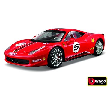 

Bburago Ferrari Racing 458 Challenge červená 1:24