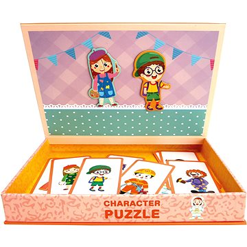 

Magnetické puzzle, postavičky