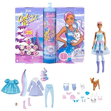 Barbie Color Reveal adventní kalendář - Adventní kalendář