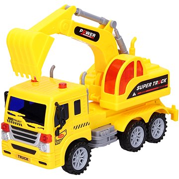 

Wiky Stavební auto 23 cm + značky 2 ks