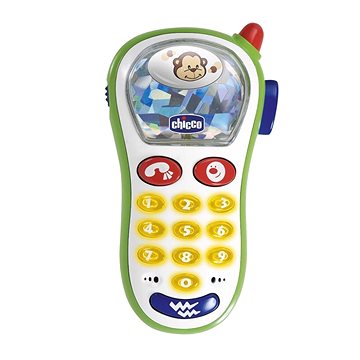 

CHICCO vibrující telefon s fotoaparátem 6m+