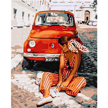 

ASTRA Vzpomínky na prázdniny, plátno na rámu 40 × 50 cm