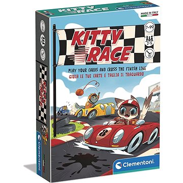 

CLEMENTONI Karetní hra Kitty Race - Kočičí závody