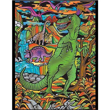 

Colorvelvet Sametový obrázek T-Rex