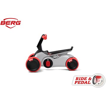 

Berg GO SparX - 2v1, odrážedlo a šlapadlo červené