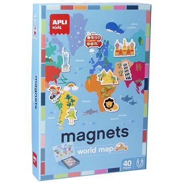 

Apli Magnety Mapa světa