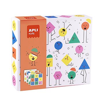 

Apli Sada geometrických samolepek Emoce