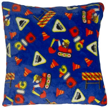 

Bellatex Mazlík - dětský motiv - 38 × 38cm - staveniště