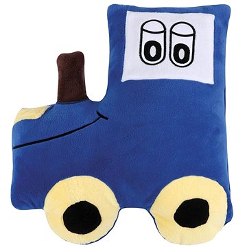 

Bellatex Tvarovaný traktor modrý - 54 × 50 cm - traktor modrý