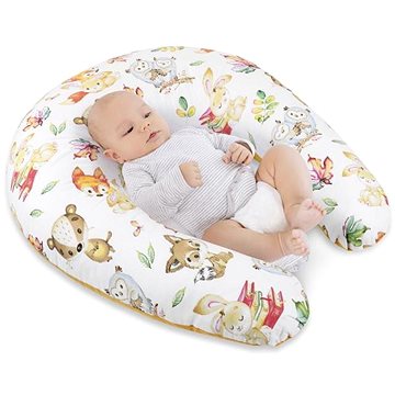 

Bellatex Polštář s povlakem na zip - po obvodu 180 cm - lesní zvířátka