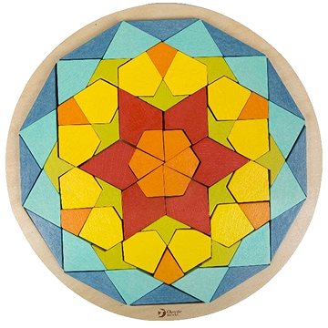 

Rappa mozaika mandala dřevěná 68 ks