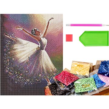 

Verk 18266 Diamantové malování Baletka 5D
