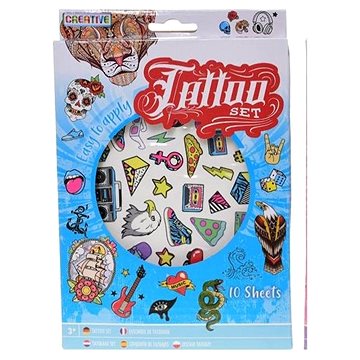 

Mikrotrading Sada tetování 10 listů 22 × 15 cm