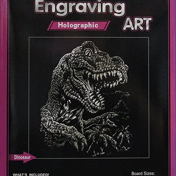 

EDEN Vyškrabavací obrázek holographic A4 Dino