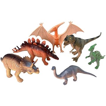 

MaDe Zvířátka dinosauři, 6 ks, 14 cm