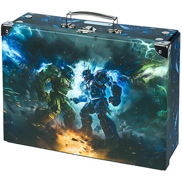 

BAAGL Skládací školní kufřík Roboti s kováním