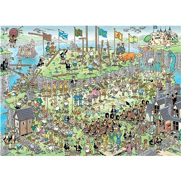 

JUMBO Puzzle JvH Skotské hry 1000 dílků