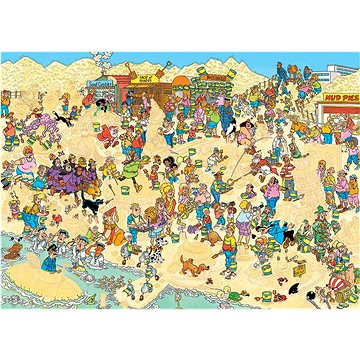 

JUMBO Puzzle JvH Sochy z písku 1000 dílků