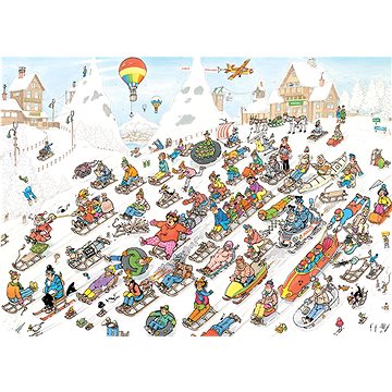 

JUMBO Puzzle JvH Všechno jede z kopce 1000 dílků