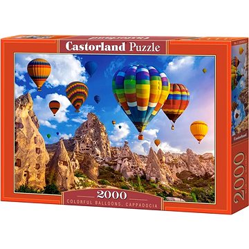 

CASTORLAND Puzzle Barevné balony, Kappadokie 2000 dílků
