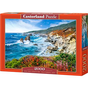

CASTORLAND Puzzle Pobřeží Big Sur, Kalifornie, USA 2000 dílků