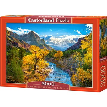 

CASTORLAND Puzzle Podzim v národním parku Zion, USA 3000 dílků
