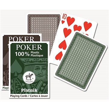 Poker - 100% Plastic - Karty