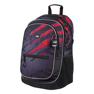 BAAGL Školní batoh Core Láva - Školní batoh