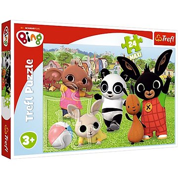 

Puzzle Bing Bunny Zábava v parku