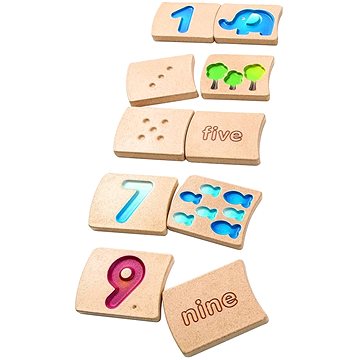 

Plan Toys čísla 1 - 10 (aj)
