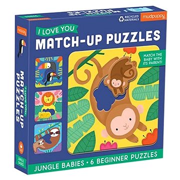 

Match-Up Puzzle - Mláďata z džungle