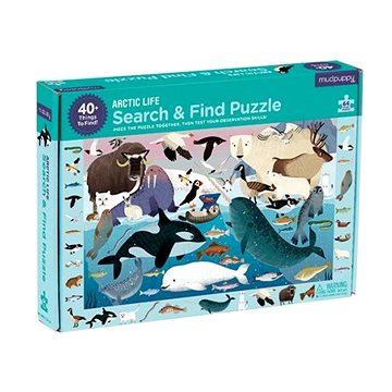 

Puzzle hledej a najdi - Arktický život (64 ks)