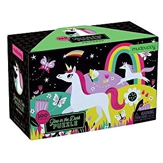 

Svíticí puzzle - Jenorožec (100 ks)