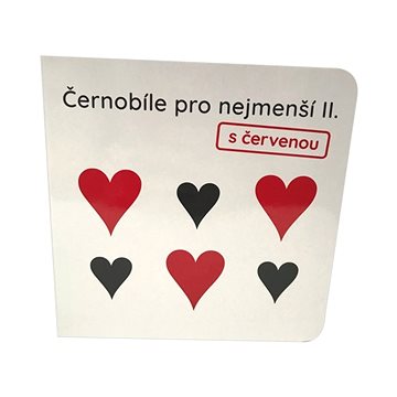 

Černobíle pro nejmenší II. s červenou