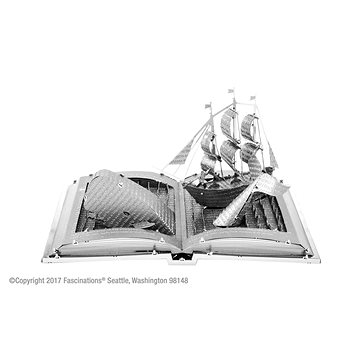 

Metal Earth 3D puzzle Kniha: Bílá velryba