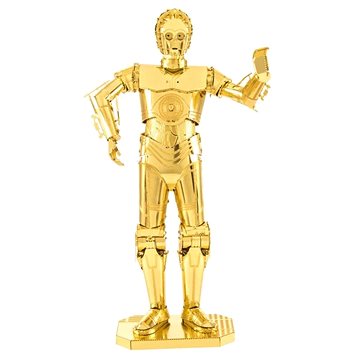 

Metal Earth 3D puzzle Star Wars: C-3PO (zlatý)
