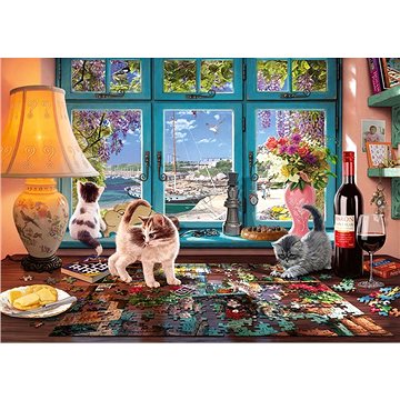 

Schmidt Puzzle Stůl milovníka puzzle 1000 dílků