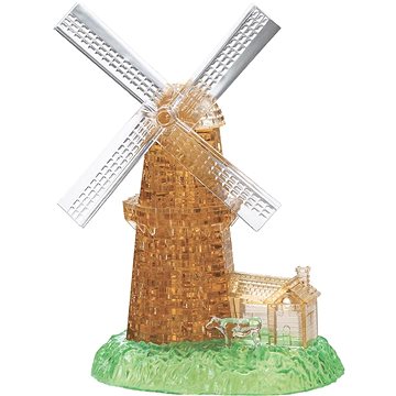 

HCM Kinzel 3D Crystal puzzle Větrný mlýn 64 dílků