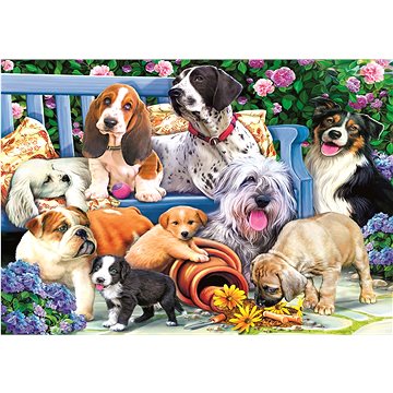 

Trefl Puzzle Psi v zahradě 1000 dílků
