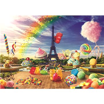 

Trefl Puzzle Legrační města: Sladká Paříž 1000 dílků