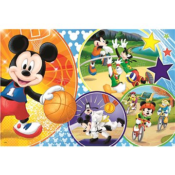 

Trefl Puzzle Mickey Mouse sportuje MAXI 24 dílků