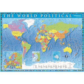 

Trefl Puzzle Politická mapa světa 2000 dílků