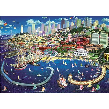 

Trefl Puzzle Přístav v San Franciscu 2000 dílků