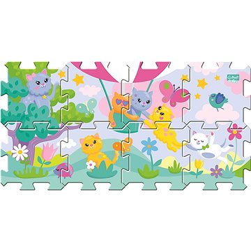 

Trefl Pěnové puzzle Rozverná koťata
