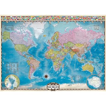 

Eurographics Puzzle Mapa světa 1000 dílků
