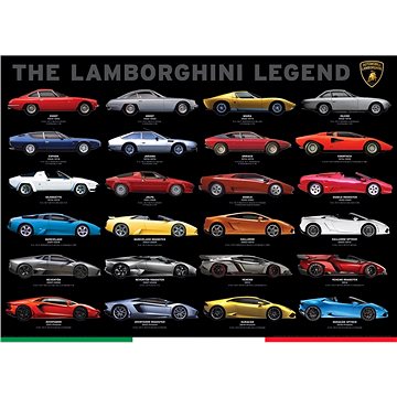 

Eurographics Puzzle Lamborghini Legend 1000 dílků