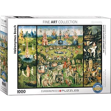 

Eurographics Puzzle Zahrada pozemských rozkoší 1000 dílků