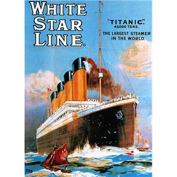 

Eurographics Puzzle Plakát: Titanic 1000 dílků