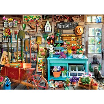 

Eurographics Puzzle V kůlně 1000 dílků
